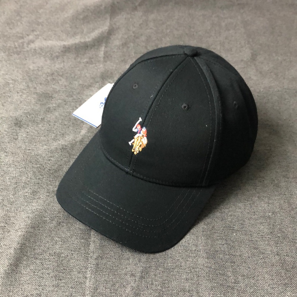 U.S. Polo Assn. 🧢Black Trucker Hat
